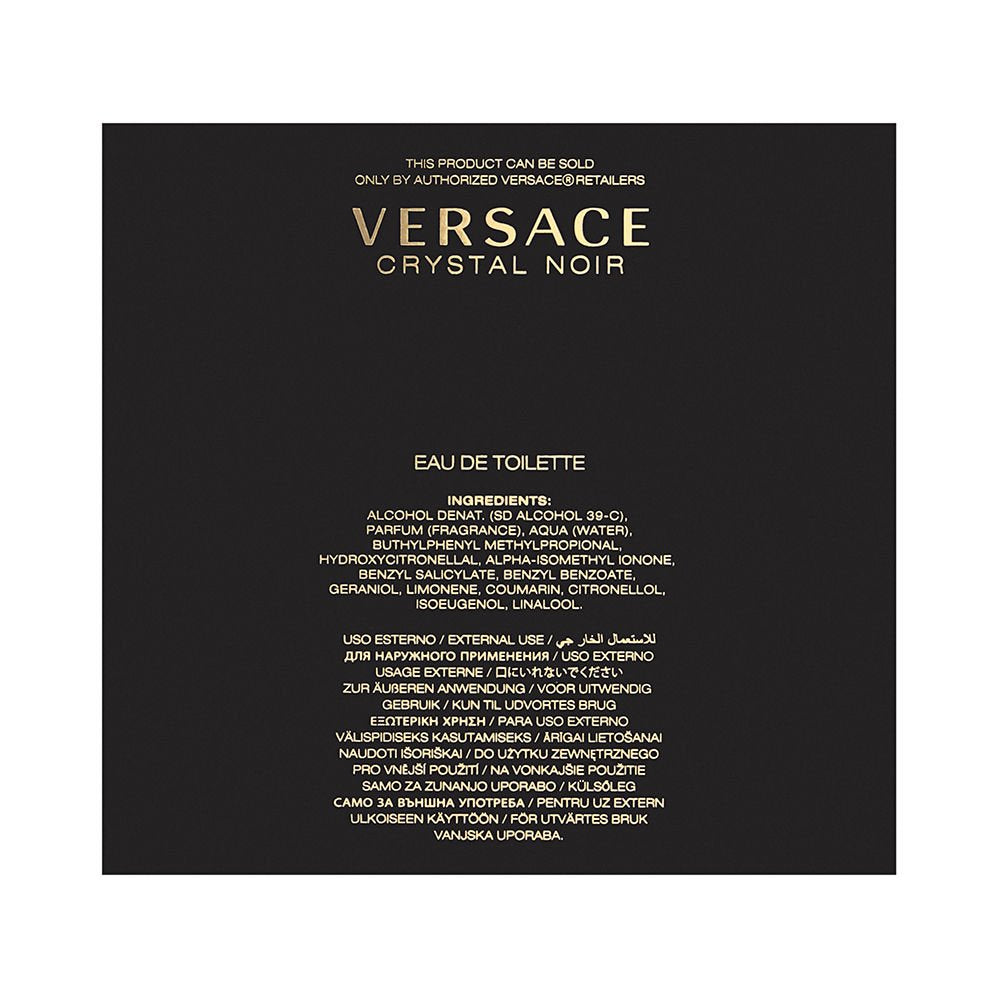 Versace Crystal Noir 1.7 oz Eau de Toilette Spray