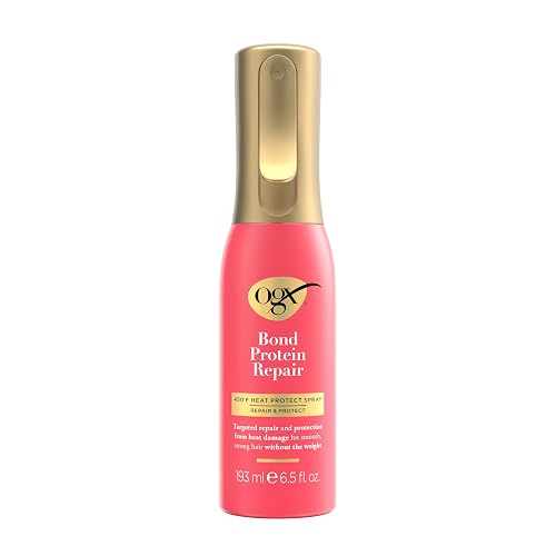 OGX Bond Protein Repair 450°F Heat Protect Spray for Hair 6.5 Fl Oz