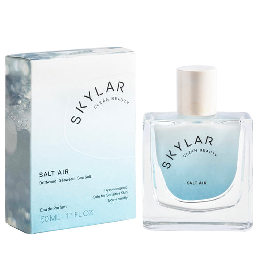 Skylar Salt Air Eau de Parfum 1.7oz – Clean, Hypoallergenic Vegan Perfume for Women & Men, Fresh Scent with Driftwood, Sea Salt & Seaweed
