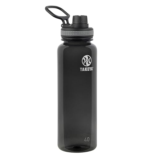 Takeya Tritan Sport Water Bottle with Spout Lid - BPA-Free & Dishwasher-Safe Water Bottle - Reusable Bottle with Lid Handle - Simple Leak-Proof Water
