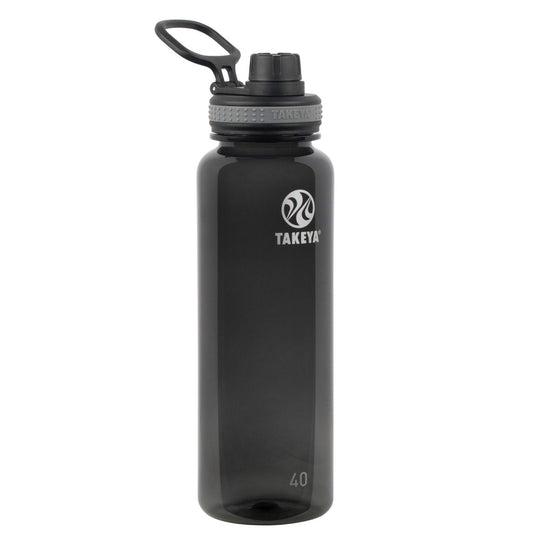Takeya Tritan Sport Water Bottle with Spout Lid - BPA-Free & Dishwasher-Safe Water Bottle - Reusable Bottle with Lid Handle - Simple Leak-Proof Water