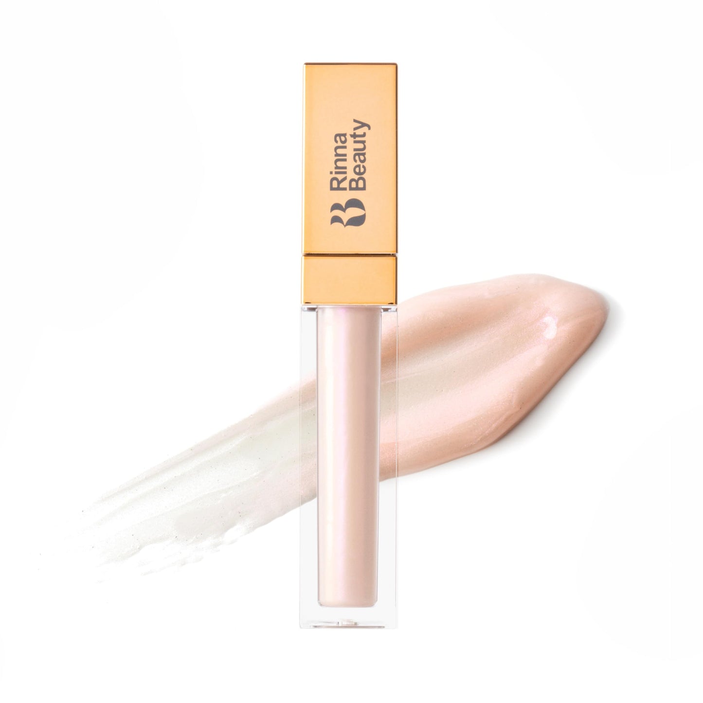 Rinna Beauty Lip Plumping Gloss - Creamy Dreamy - Helps Boost Collagen, Increases Lip Volume, Elastin Production - Vegan, Cruelty-Free - 1 each