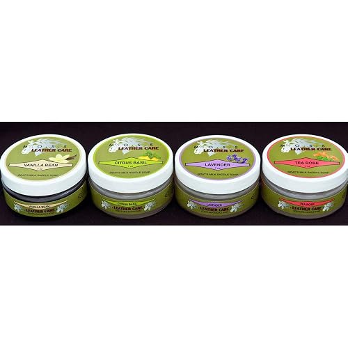 Nunn Finer MOSS Goats Milk Saddle Soap 7 oz - Citrus Basil