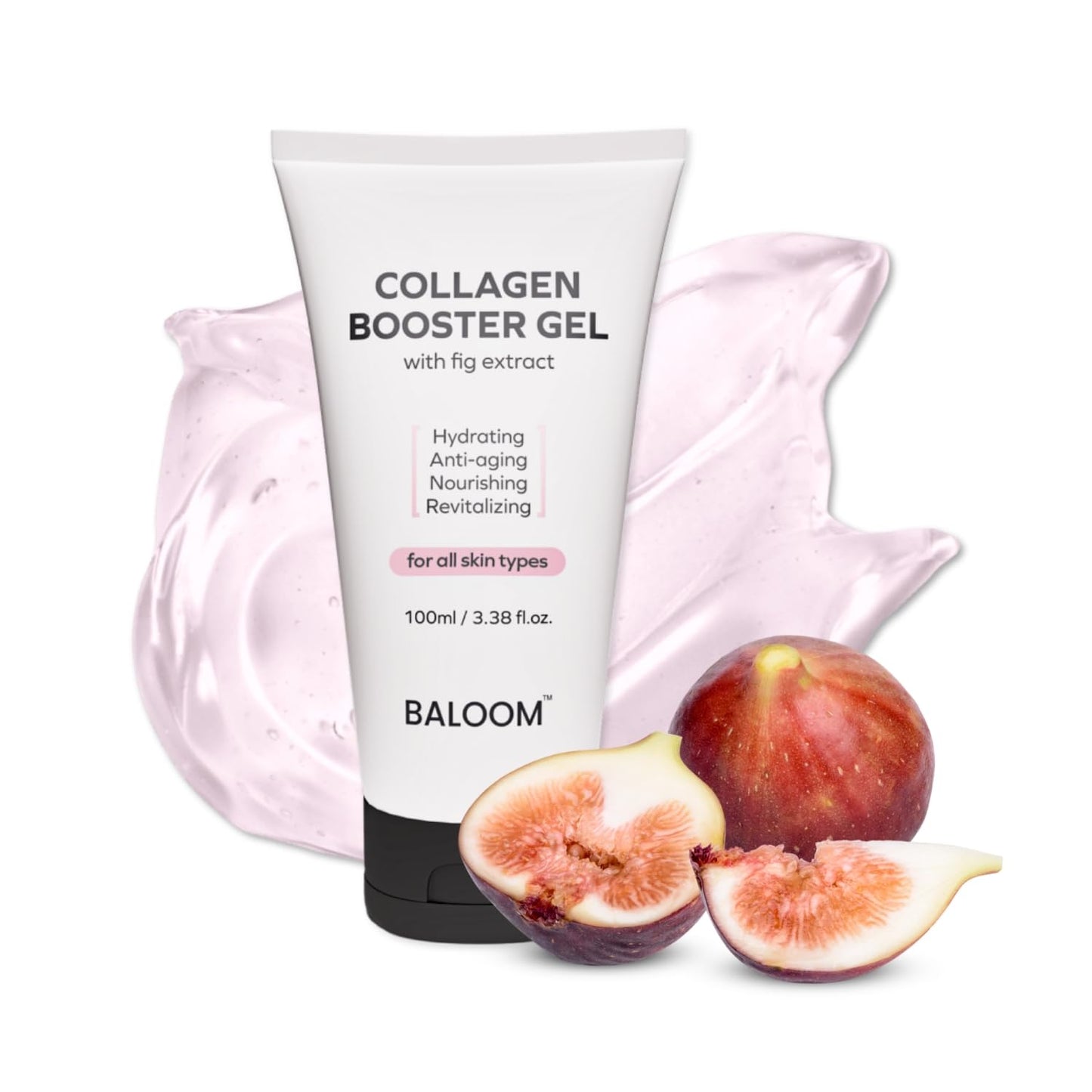 BALOOM Collagen Booster Gel Serum for Korean Skin Care & Microcurrent Face Massagers, Filled With Collagen Capsules, Hydrating & Nourishing