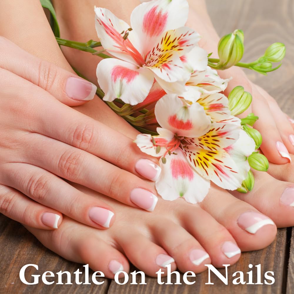 Karma Organic Nail Polish Remover Unscented- Non Toxic, Vegan, Cruelty Free, Acetone Free - Nails Strengthener for Fingernails - 4 fl. Oz
