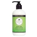 Dionis Goat Milk Lotion - Moisturizing Body Lotion for Dry Skin, Sensitive Skin Safe, Lightweight Non-Greasy Formula, Lotion Pump - Lemon Verbena