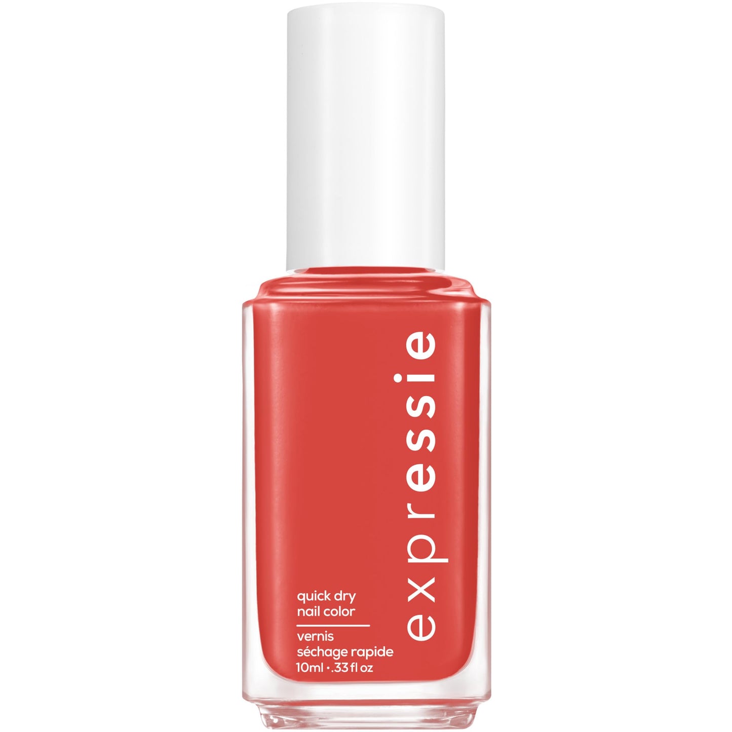 essie Expressie Nail Polish, Quick-Dry Brick Red Nail Polish, Vegan, Hustle N' Bustle, 0.33 fl oz Beauty & Personal Care essie