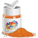 MARBLERS Holographic Glitter [Rainbow Orange] 1.5oz (42g) | Fine | Non-Toxic, Vegan, Cruelty-Free | Face, Body, Eyeshadow, Hair, Festival, Party