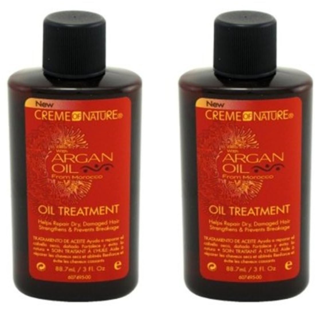 Creme Of Nature Argan Oil Treatment 3 Ounce (Pack of 2)