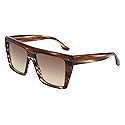 Victoria Beckham VB686S 228 Light Brown Horn 56/15/145 Women's Sunglasses
