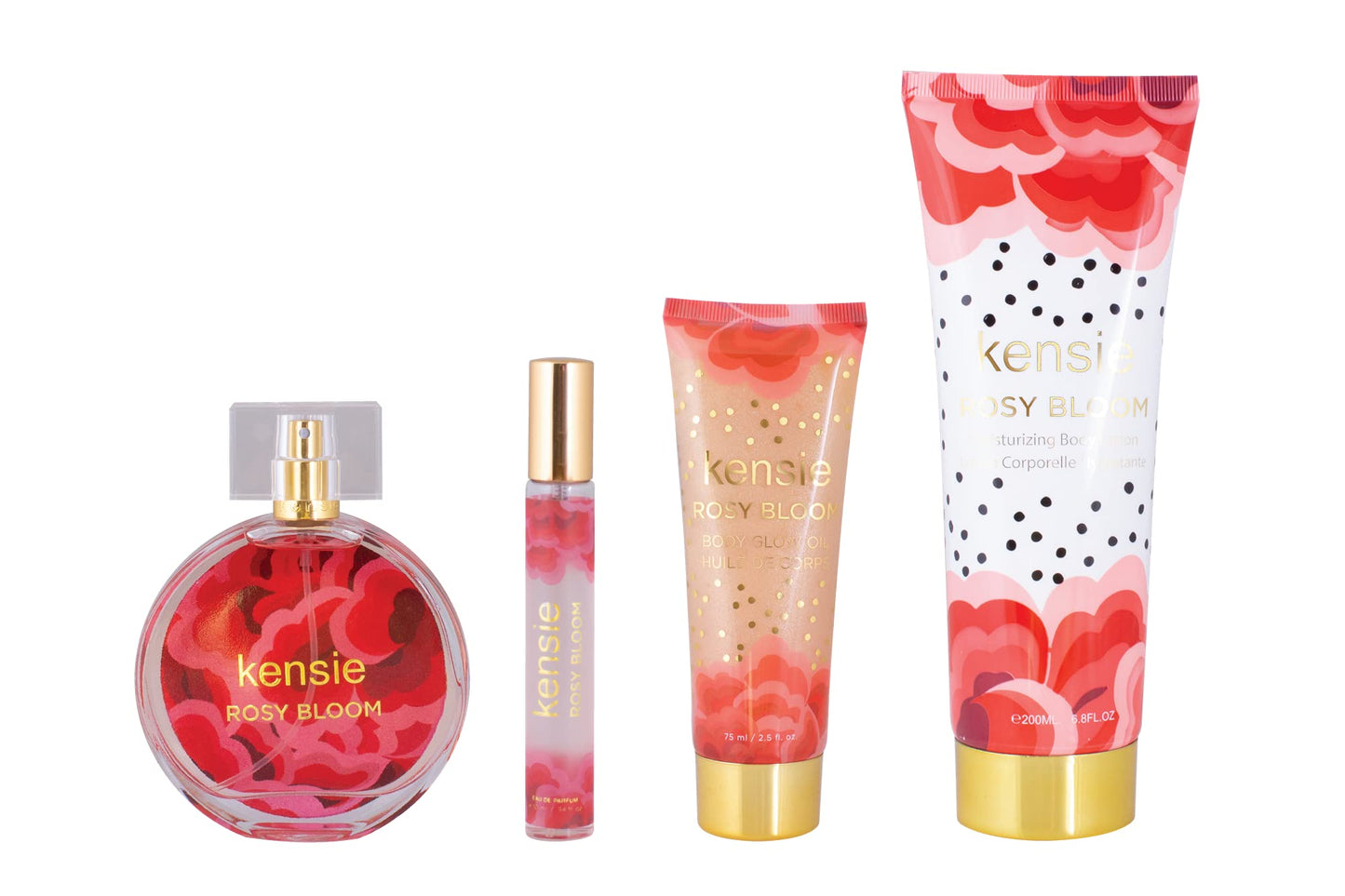 kensie Rosy Bloom Gift Set, 3.4 fluid_ounces