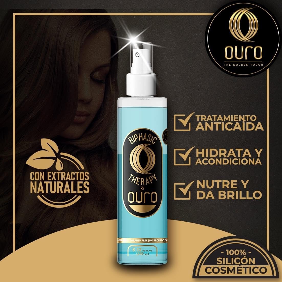 OURO Biphasic Therapy Hair System 8.12 oz