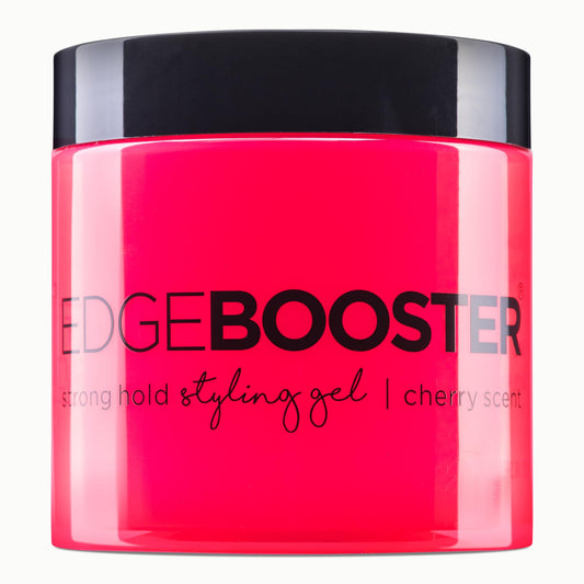 Style Factor EDGE BOOSTER® Strong Hold Styling Gel | Alcohol-Free Hair Gel with Camellia Sinensis Seed Oil for Curly, Wavy & Sleek Styles | Frizz