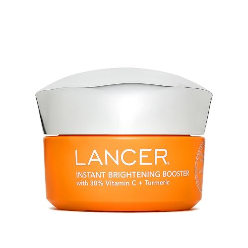 Lancer Skincare | Instant Brightening Booster | Anti Aging Face Cream with Vitamin C and Turmeric | Anti Wrinkle Face Cream | Skin Brightening