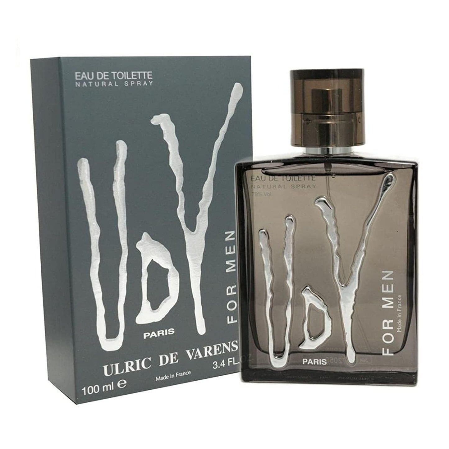 Ulric De Varens Classic Eau De Toilette for Men - Masculine, Seductive, and a Scent of Virility - Tantalizing, Woody, Citruses and Notes of Fern