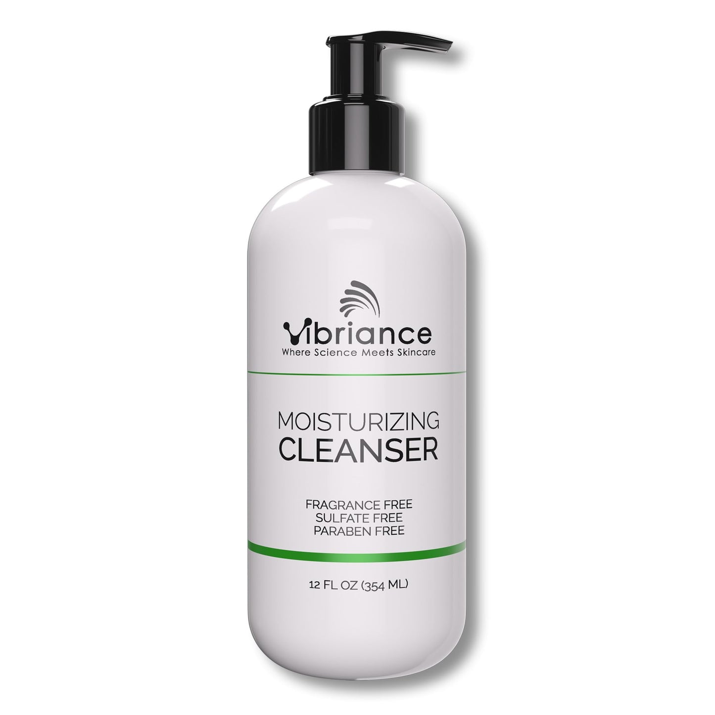 Vibriance Moisturizing Cleanser, Oil-to-Foam Face Wash with Niacinamide, Shea Butter for Mature Skin - Hydrating Gentle Facial Cleanser, Sensitive
