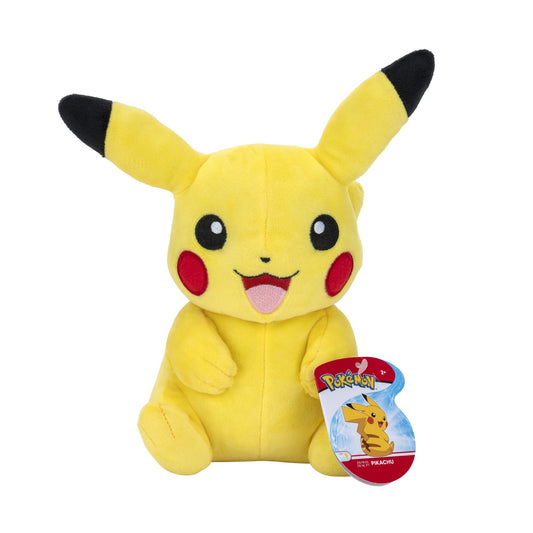 Pokémon Pikachu Plush - 8-Inch Soft Plush with Authentic Details