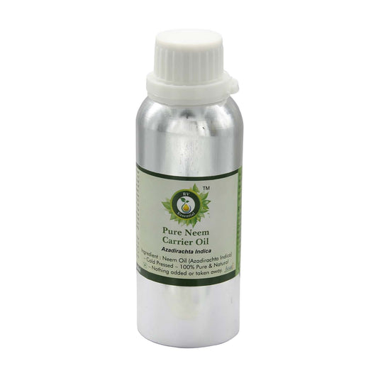 R V Essential Pure Neem Carrier Oil 1250ml (42oz)- Azadirachta Indica (100% Pure and Natural Cold Pressed) Beauty and Personal Care R V Essential