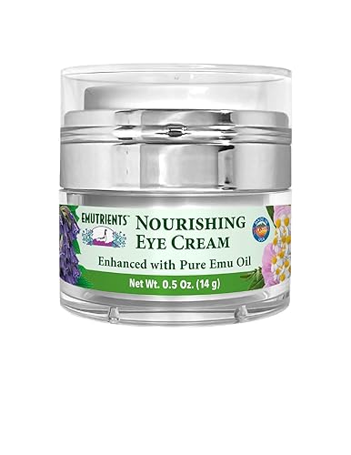 Montana Emu Ranch - Nourishing Eye Cream 0.5 Ounce - Enhanced with Pure Emu Oil