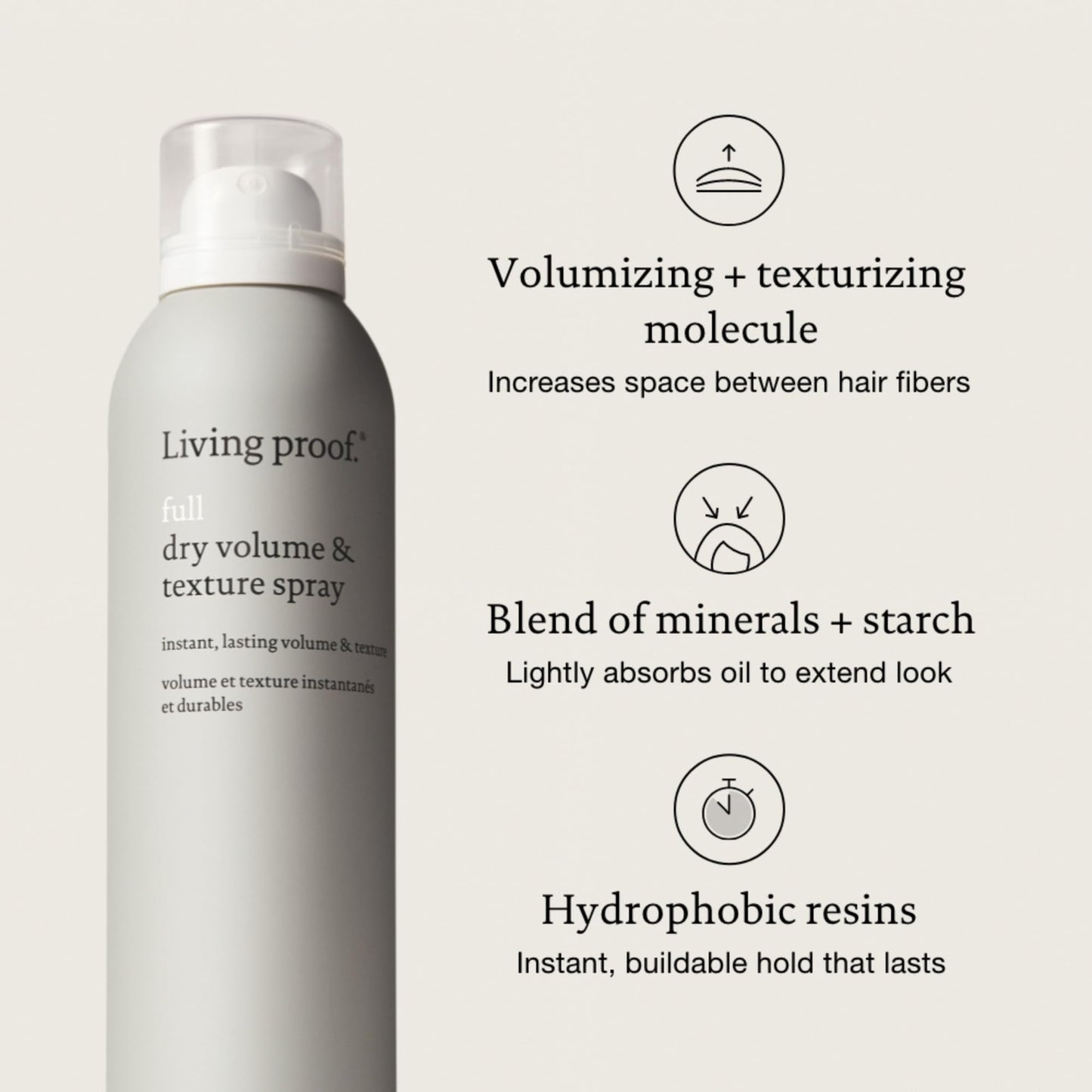 Living Proof Full Dry Volume & Texture Spray, 9.9 oz