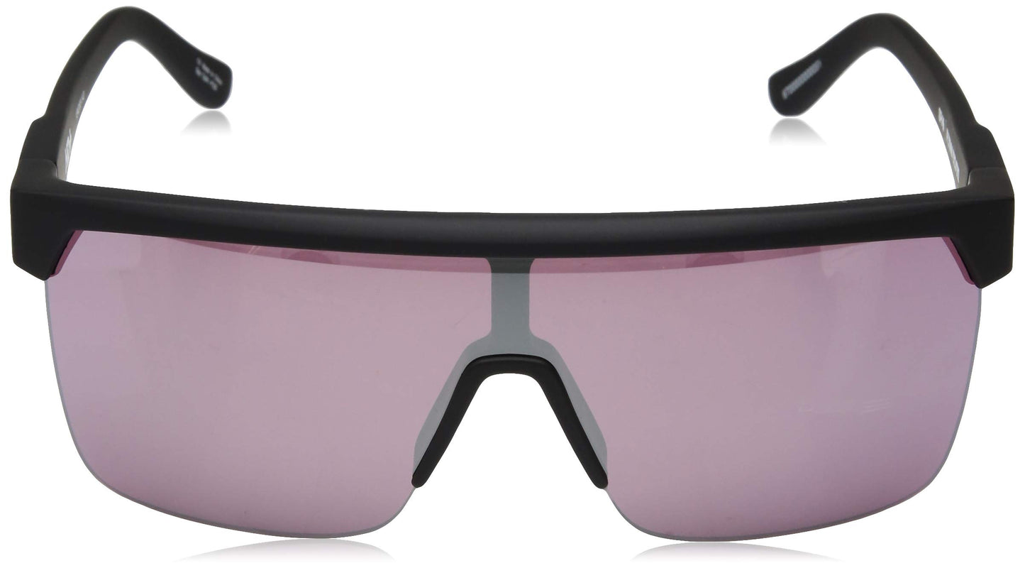 Flynn 5050 Matte Black - HD Plus Rose with Silver Spectra Mirror