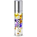 Blossom Roll on Lip Gloss, Scented Clear High Shine Moisturizing Lip Oil, Non Sticky, Infused with Real Flowers, Made in USA, 0.2oz, Vanilla Bean
