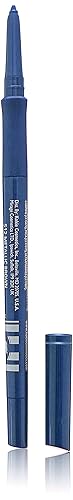 Kokie Cosmetics Retractable Kohl Eyeliner, Metallic Blue, 0.012 Ounce