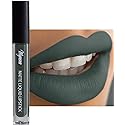 Mynena Matte Liquid Lipstick Army Green | Long-Lasting Comfort | Smudge-Proof Transfer-Resistant Vegan & Cruelty-Free | Full Coverage Non-Drying True