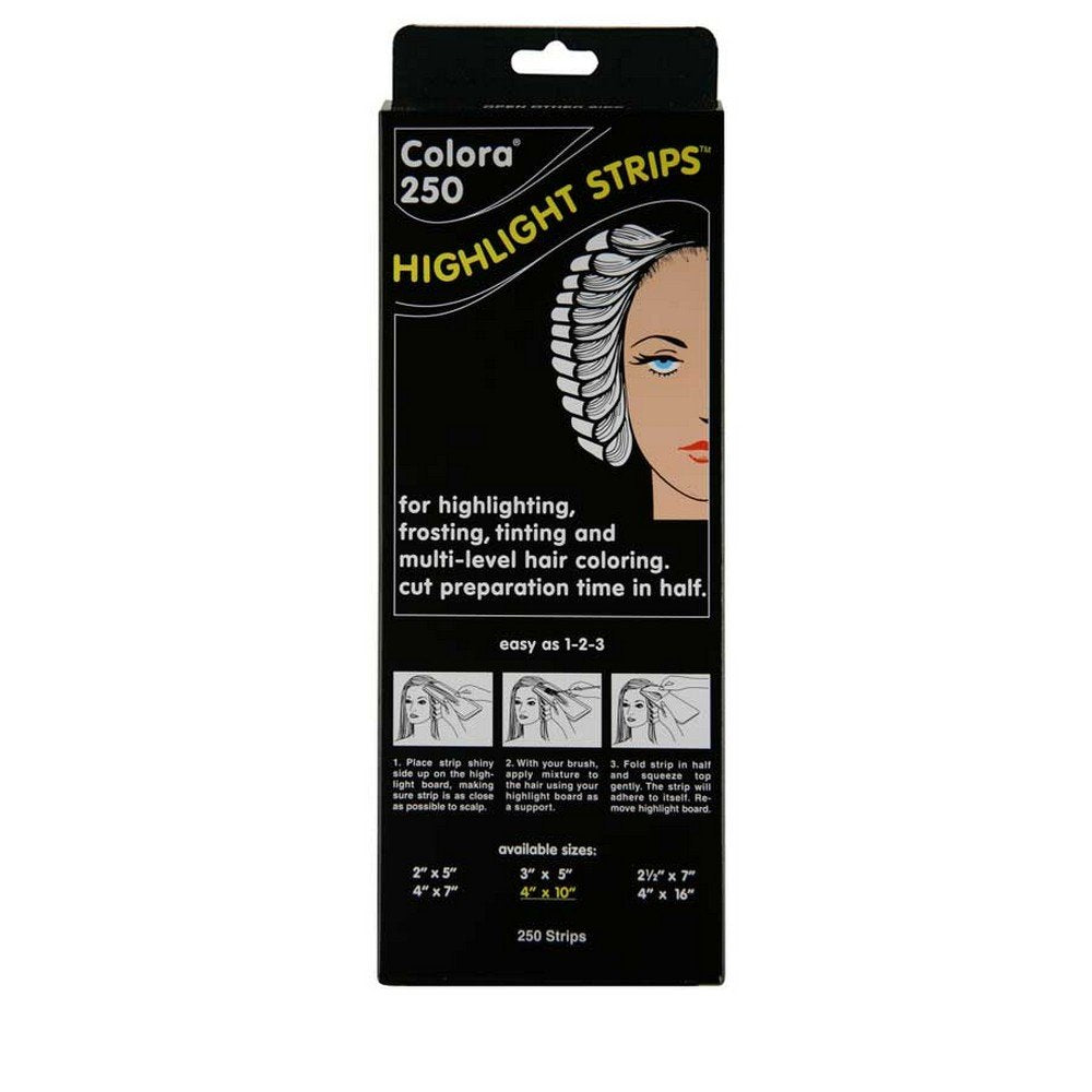 Colora 250 Highlight Strips 4x10, 1 Count