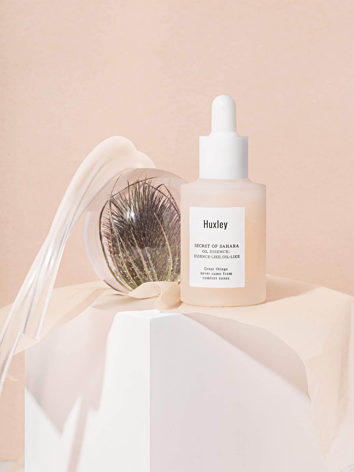 Huxley Secret of Sahara Oil Essence, Essence-Like Texture, Prickly Pear Seed Oil, Vitamin E and Linoleic Acid, Lightweight Hydrating, 30 mL (1.01 fl Beauty & Personal Care Huxley
