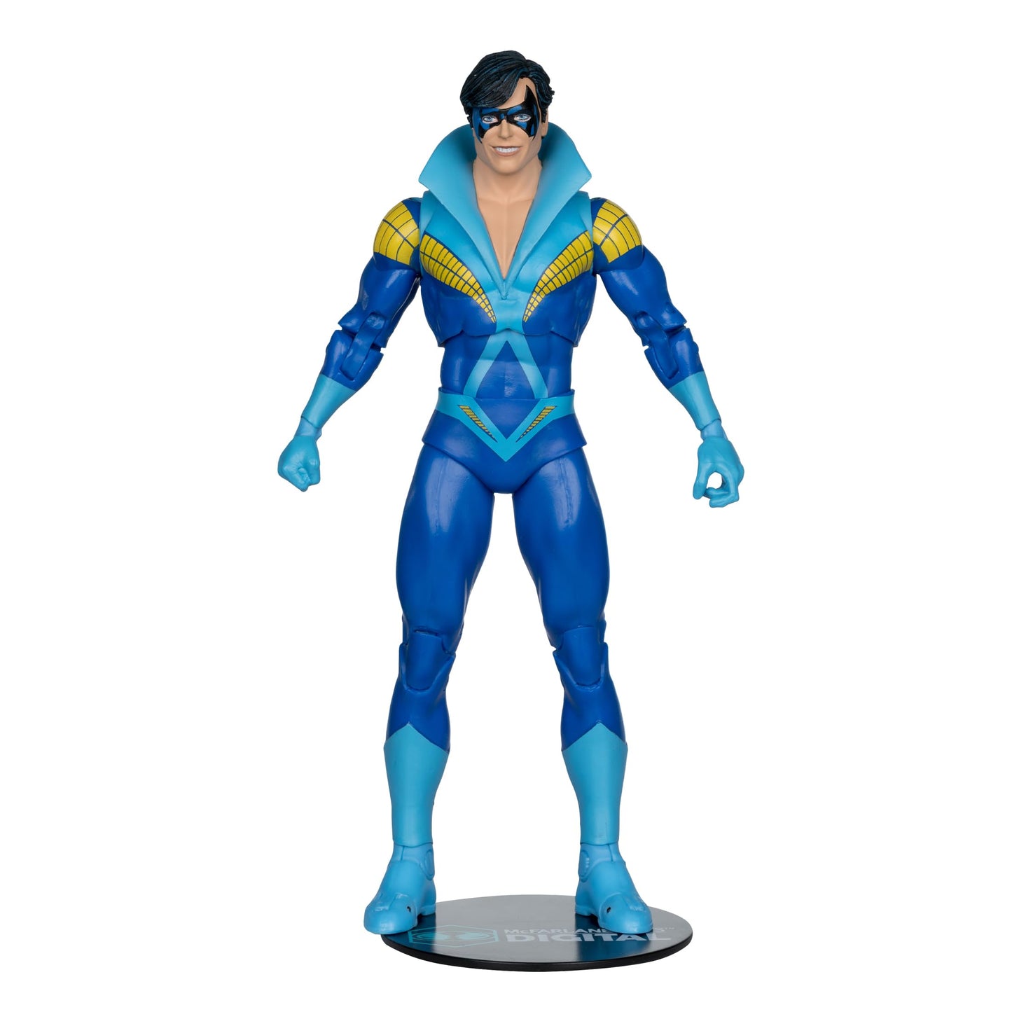 McFarlane Toys- DC Direct Nightwing (Teen Titans) 7in Action Figure with Digital Collectible