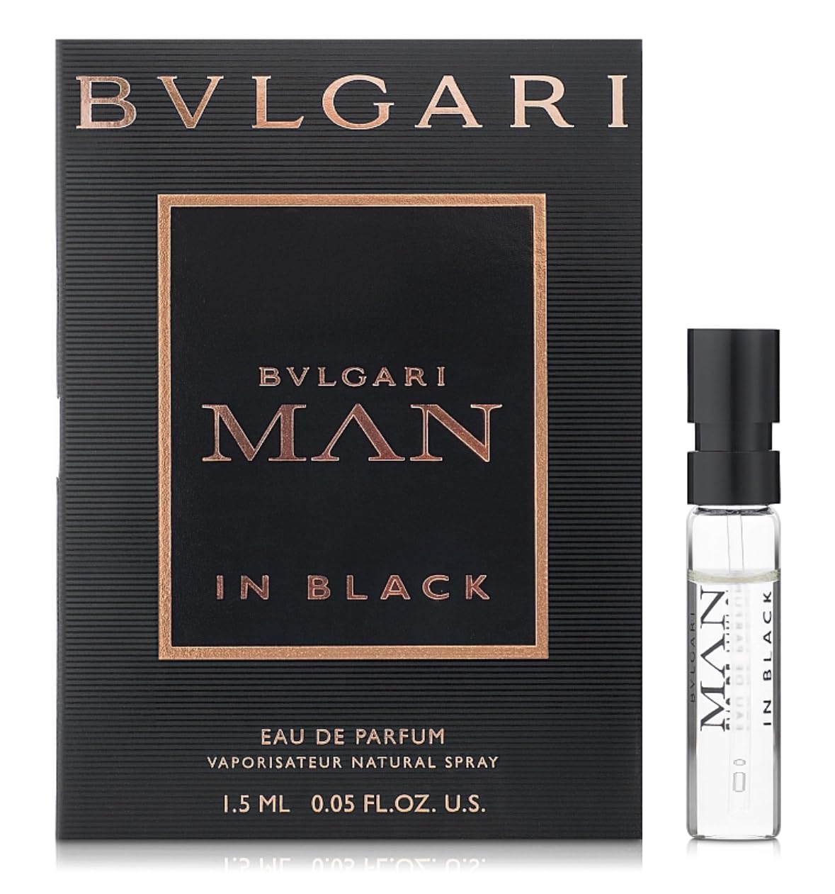 Bvlgari Man in Black Eau de Parfum Spray, 1.5 ml, 0.05 fl oz