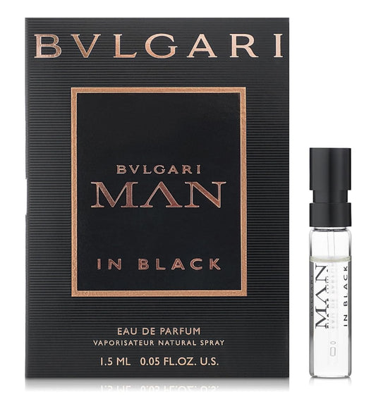 Bvlgari Man in Black Eau de Parfum Spray, 1.5 ml, 0.05 fl oz