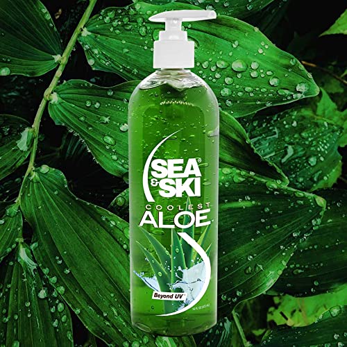 SEA & SKI After Sun Coolest Aloe Gel - Naturally Deep Moisturizing