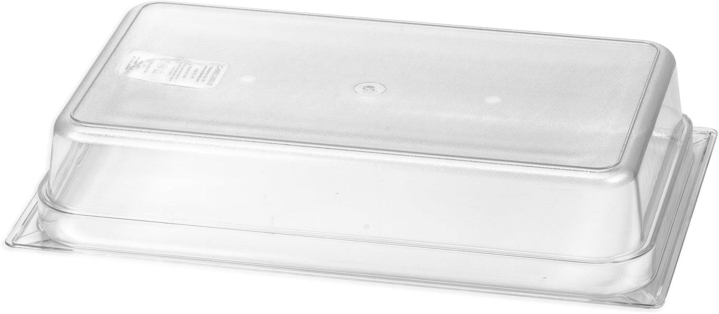 Carlisle FoodService Products Storplus Full-Size Plastic Food Pan for Catering, Buffets, and Restaurants, Polycarbonate, Full Size 4 Inches Deep…
