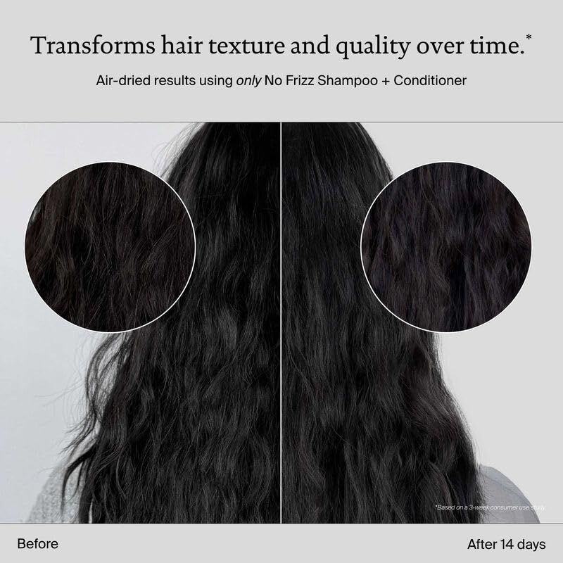 Living Proof Frizzy Hair Starter Kit - Travel Size No Frizz Shampoo, Conditioner, Smooth Styling Cream and Advanced Clean Dry Shampoo ($70 value)