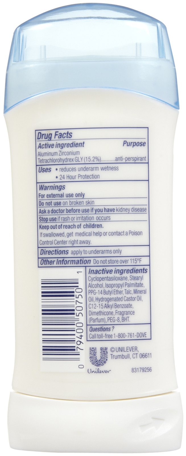 Dove Invisible Solid Deodorant, Fresh, 2.6 Ounce (Pack of 3) Beauty and Personal Care Dove