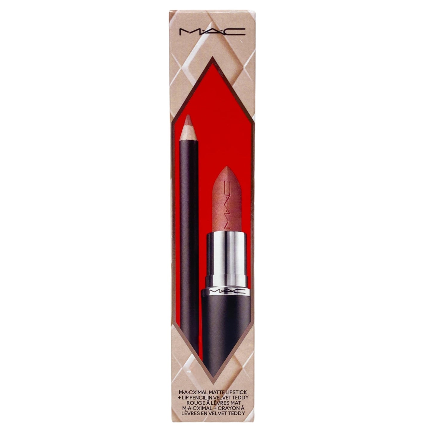 M·A·C Cosmetics Holiday Exclusive Topsy-Teddy Lip Kit - M·A·Cximal Matte Lipstick + Lip Pencil