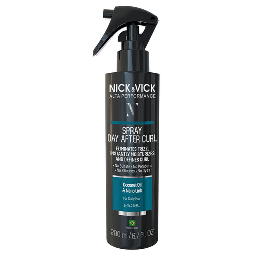 Nick Vick, Day After Curl Definer Leave In Spray, Perfect Curls Every Day