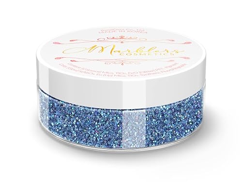 MARBLERS Twinkle Face & Body Glitter [Pecan] 0.18oz (5g) | Fine | Non-Toxic | Vegan | Cruelty-Free | Festival, Rave & Party Makeup | Eye, Hair, Nail