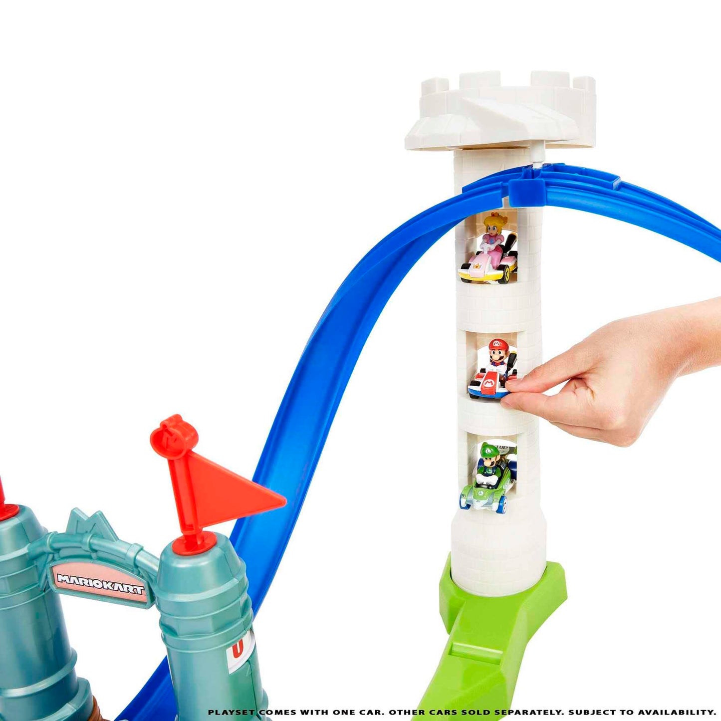 Hot Wheels Mattel Mario Kart Lite Circuit Playset (Nintendo)