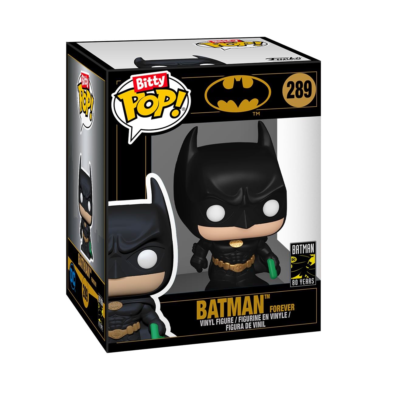 Funko Bitty POP! Batman 85th - Two Face, 4-Pack and A Surprise Mystery Mini Figure - 0.9 Inch (2.2 Cm) - DC Comics Collectable - Stackable Display…