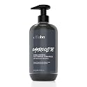 Charcolite Cool Toning Shampoo 20.3oz | Natural Anti-Yellow Shampoo with Activated Charcoal & Graphite | For Blonde, Bleached, Grey or Platinum Hair |