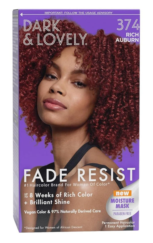 Dark & Lovely Color #374 Rich Auburn (Pack of 3)