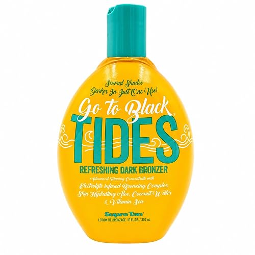 Go to Black Tides Refreshingly Dark Bronzer with DHA, Erythrulose & Melanin 12oz