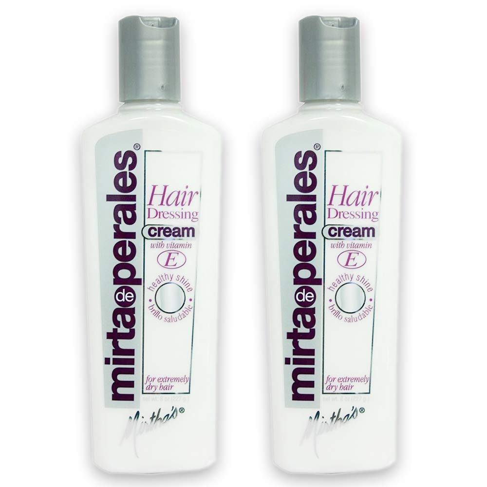 Mirta de Perales Cream Hairdressing With Vitamin E, 8 oz (Pack of 2)