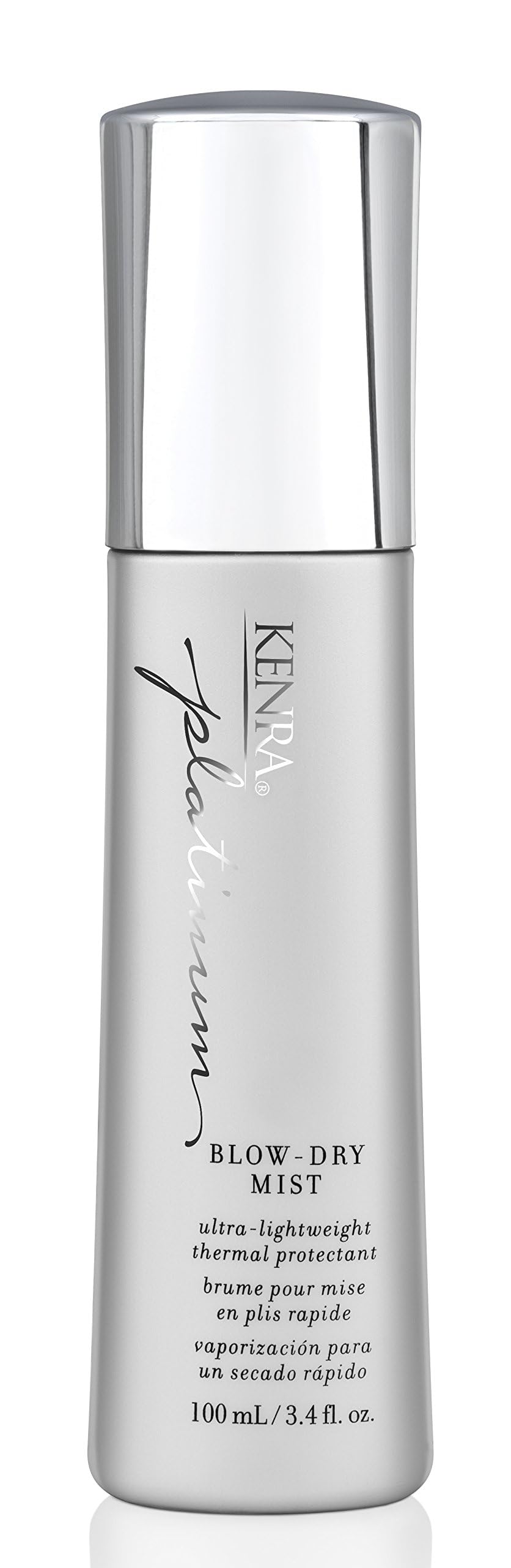 Kenra Platinum Blow-Dry Mist | Ultra-Lightweight Thermal Protectant | Detangles, Smooths, & Softens | Eliminates Frizz & Resists Humidity | Fine