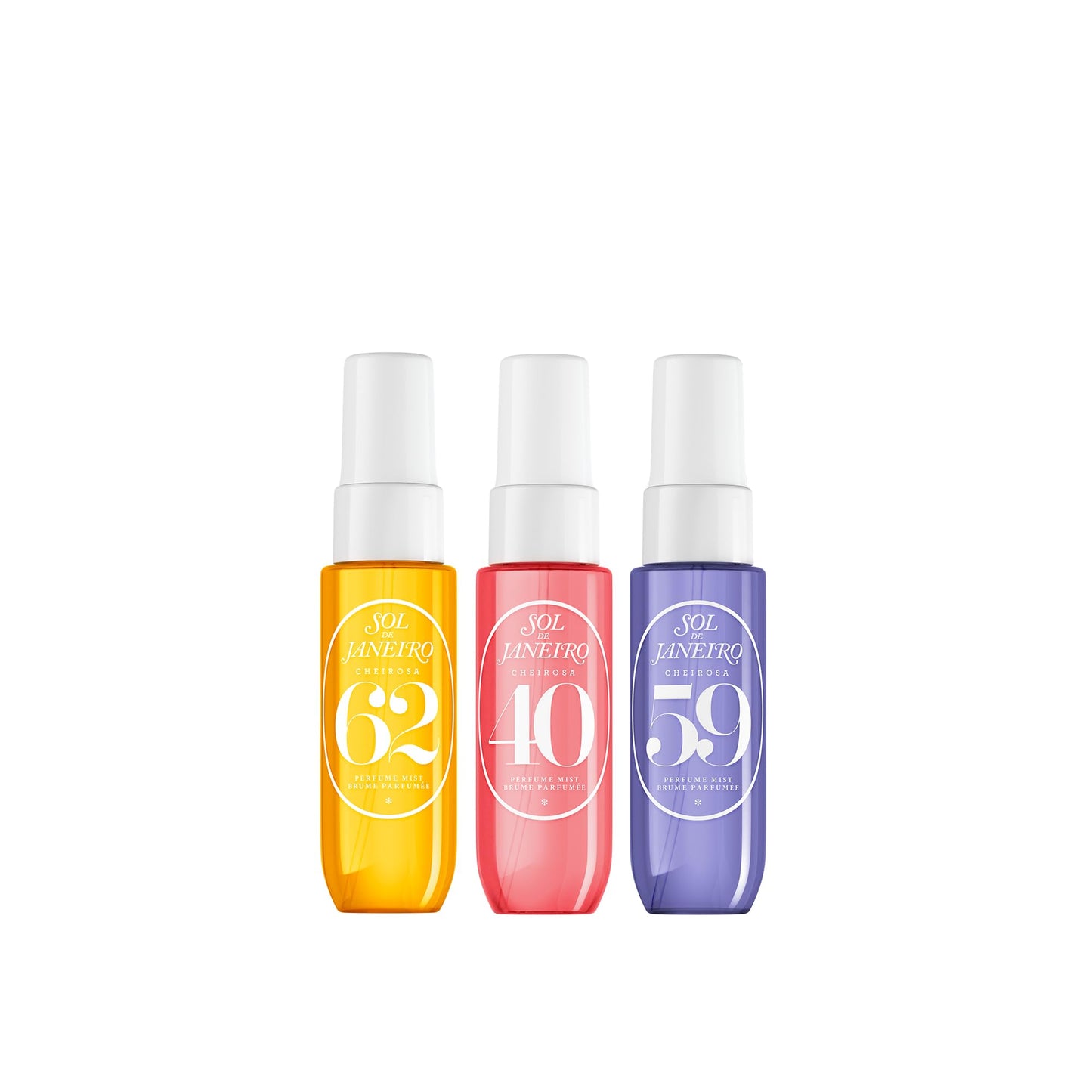 Sol de Janeiro Cheirosa Perfume Mist Discovery Set | Includes Cheirosa 62, 40, and 59 | 3 x 1 fl oz. Beauty Minis Beauty and Personal Care Sol de Janeiro
