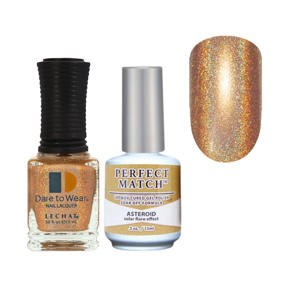 Lechat Perfect Match Gel Polish + Nail Polish Spectra Collection SPMS09 Asteroid Beauty & Personal Care LECHAT