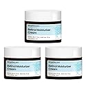 Retinol Cream for Face (3-Pack) - 2.5% Retinol Moisturizer for Fine Lines, Firming & Collagen Boost - Anti-Aging Night Wrinkle Cream with Hyaluronic